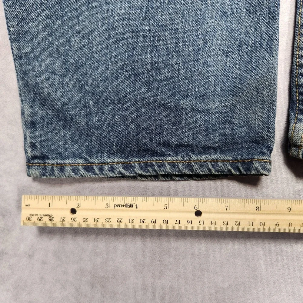 Levis 550 Mens Relaxed Fit Tapered Leg Jeans Medium Wash Blue 38x30